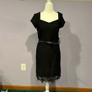 BCX black dress size 11 NWT